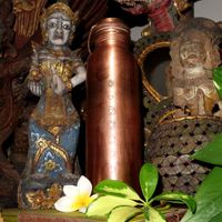 WATER - Tirtha - my copper vessel for the holy water
