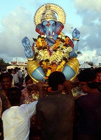 Ganesha Chaturthi Mumbai 1994 b
