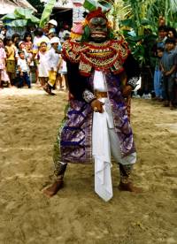 Topeng Dance at our children festival in Sanur