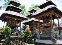 temple courtyard of Pucak Paruman di Dang Kahyangan Desa Adat Belayu Marga