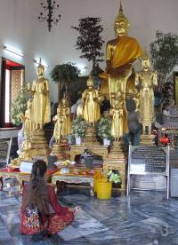 in meditation (Wat Pho Bangkok)